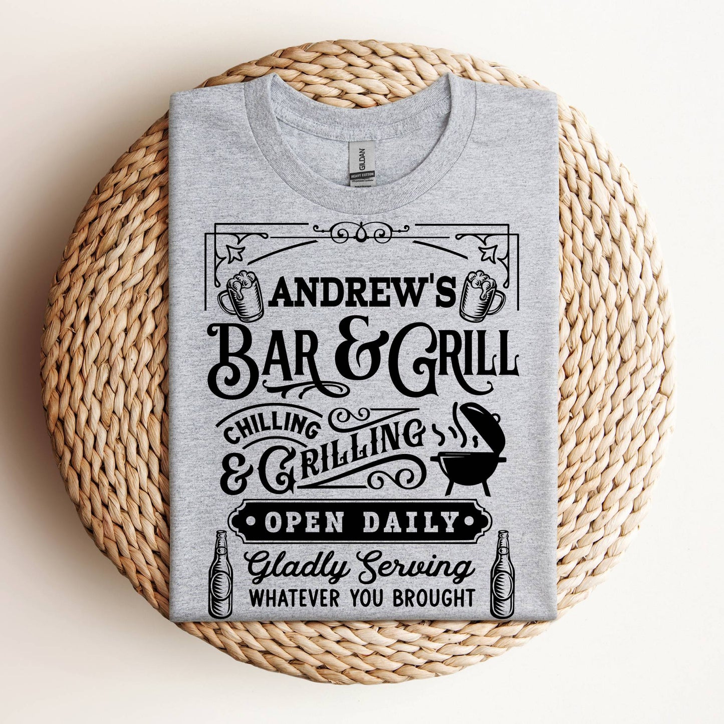 Custom Grilling T-Shirt
