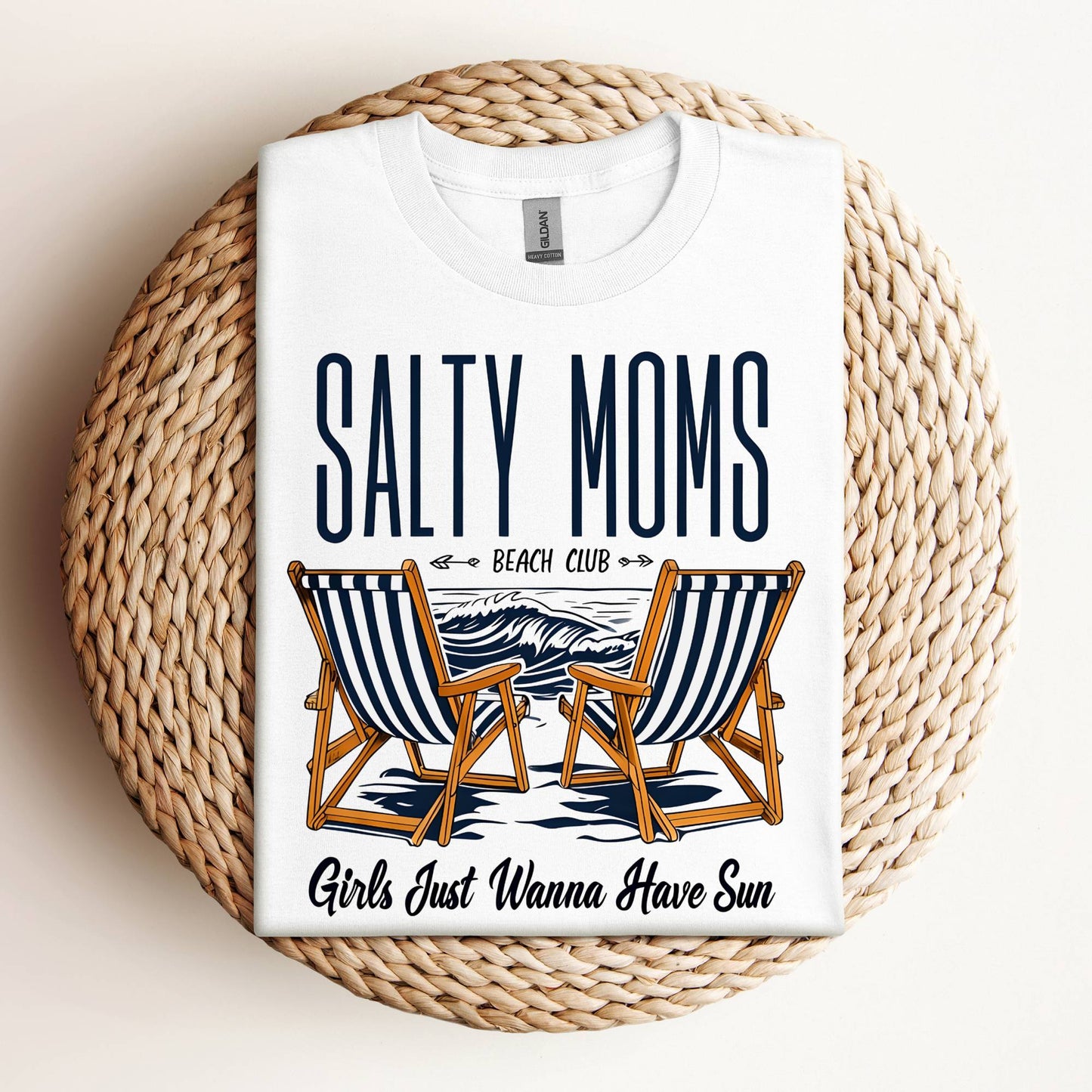 Salty Moms Beach Club Shirt