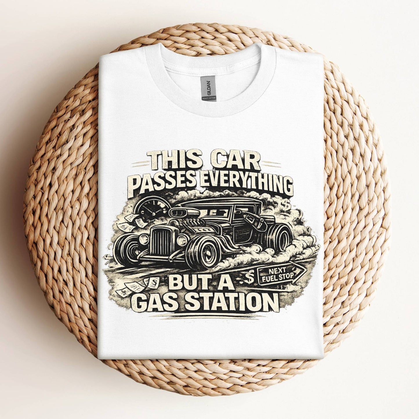 This Car Passes Everything But A Gas Station Vintage T-Shirt | Perfect Gift for Car Lovers