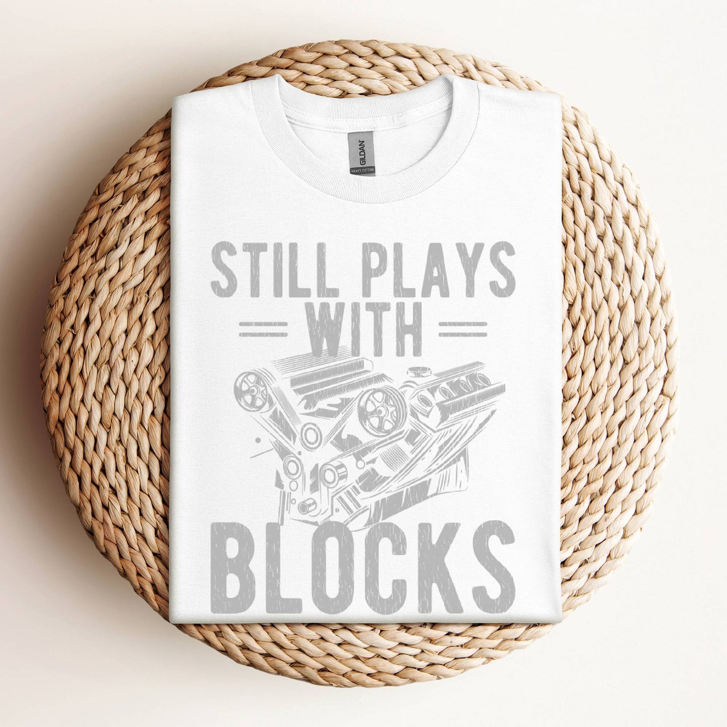 Still Plays With Blocks