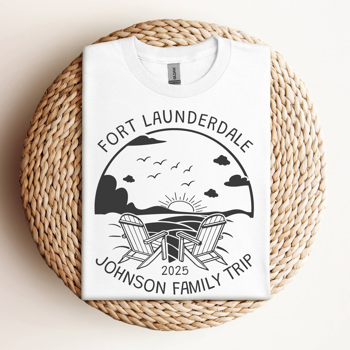 Personalized Beach Vacation Shirt