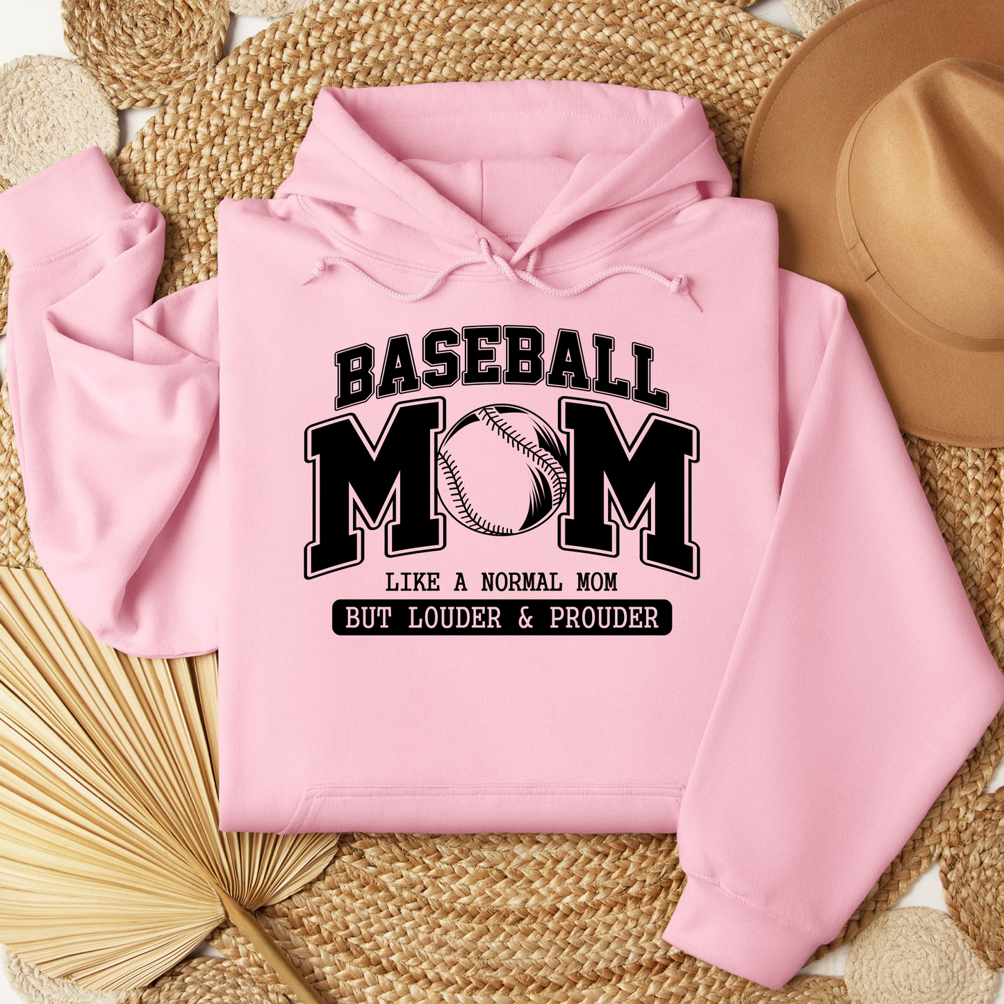 Baseball Mom Hooded Sweatshirt