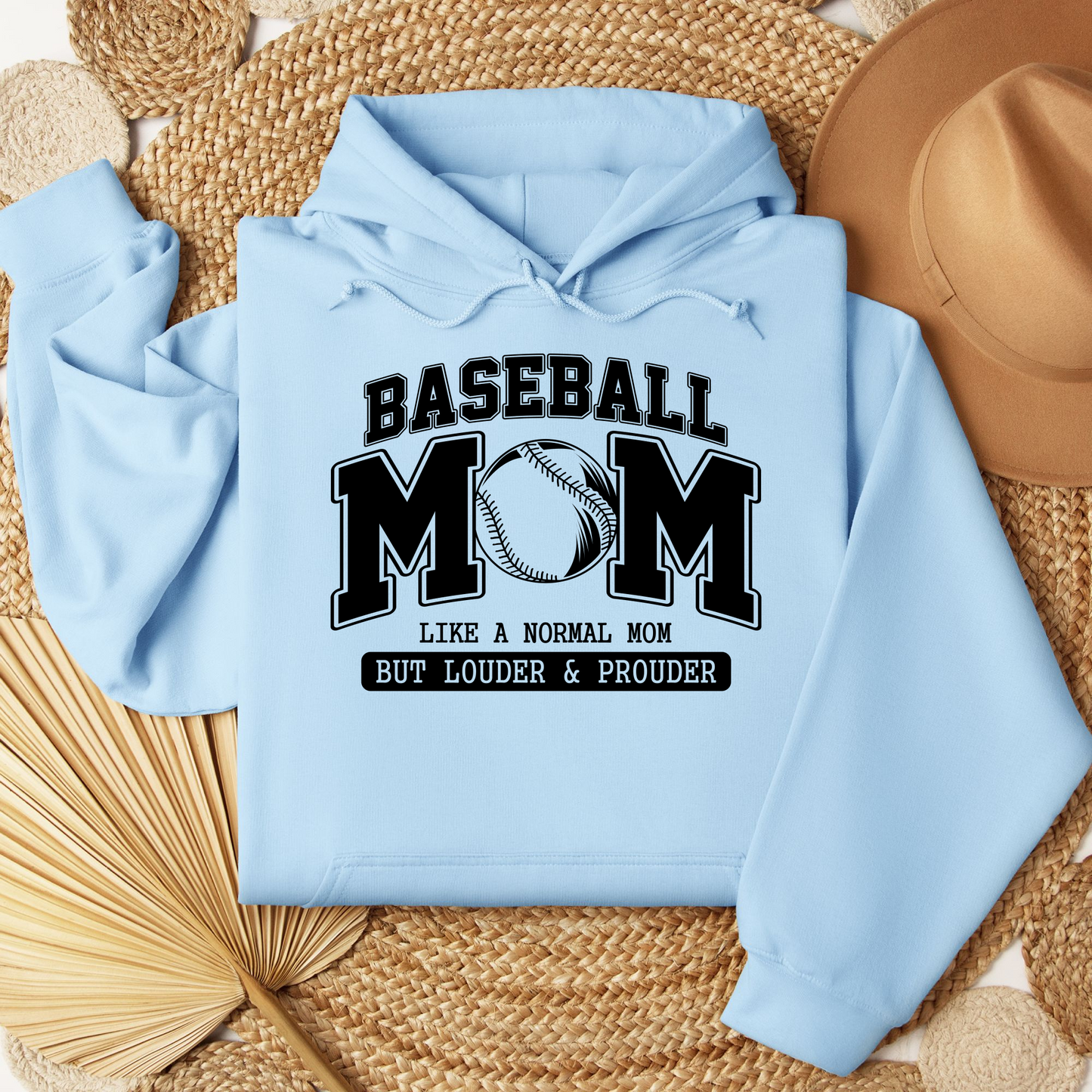 Baseball Mom Hooded Sweatshirt