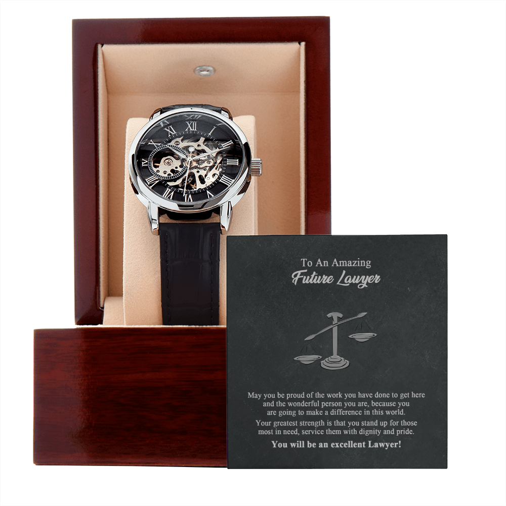 Future Lawyer Watch Graduation Gift
