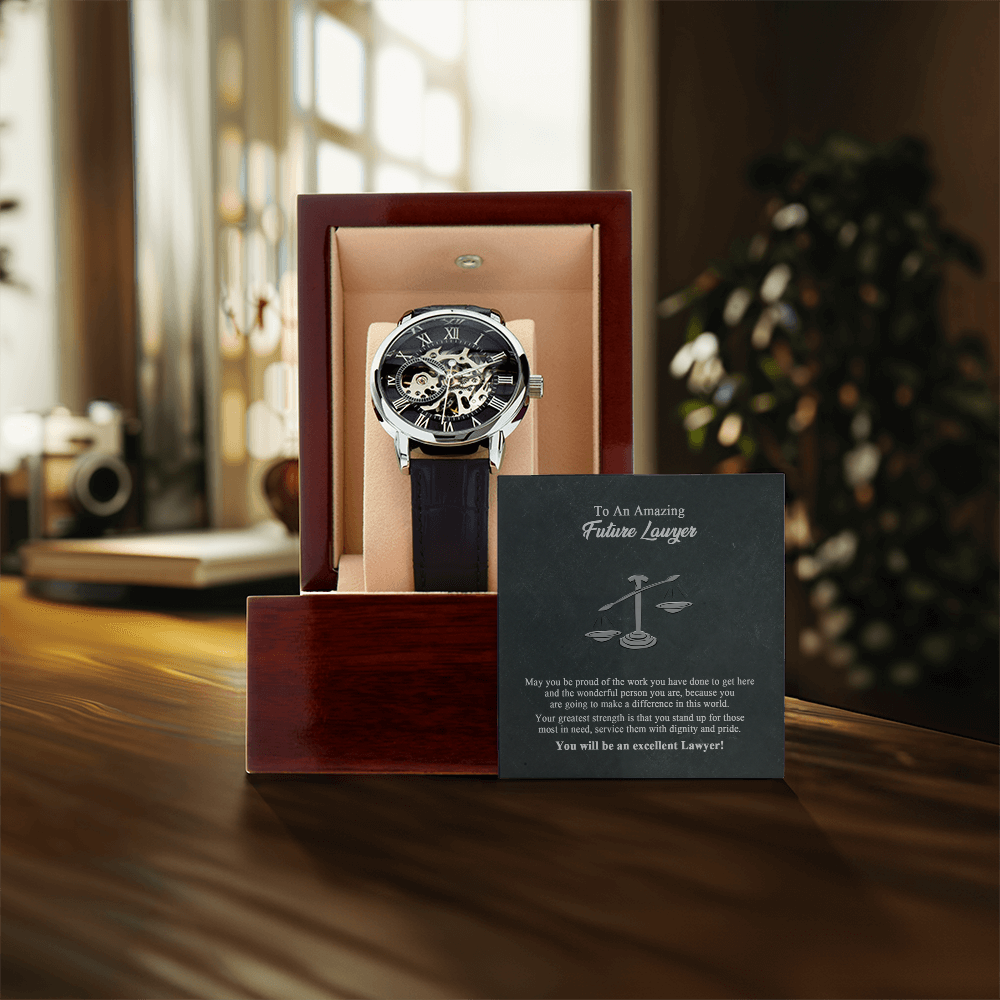 Future Lawyer Watch Graduation Gift