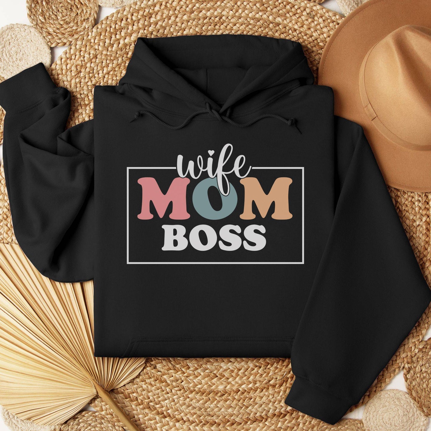 Wife - Mom - Boss Hoodie