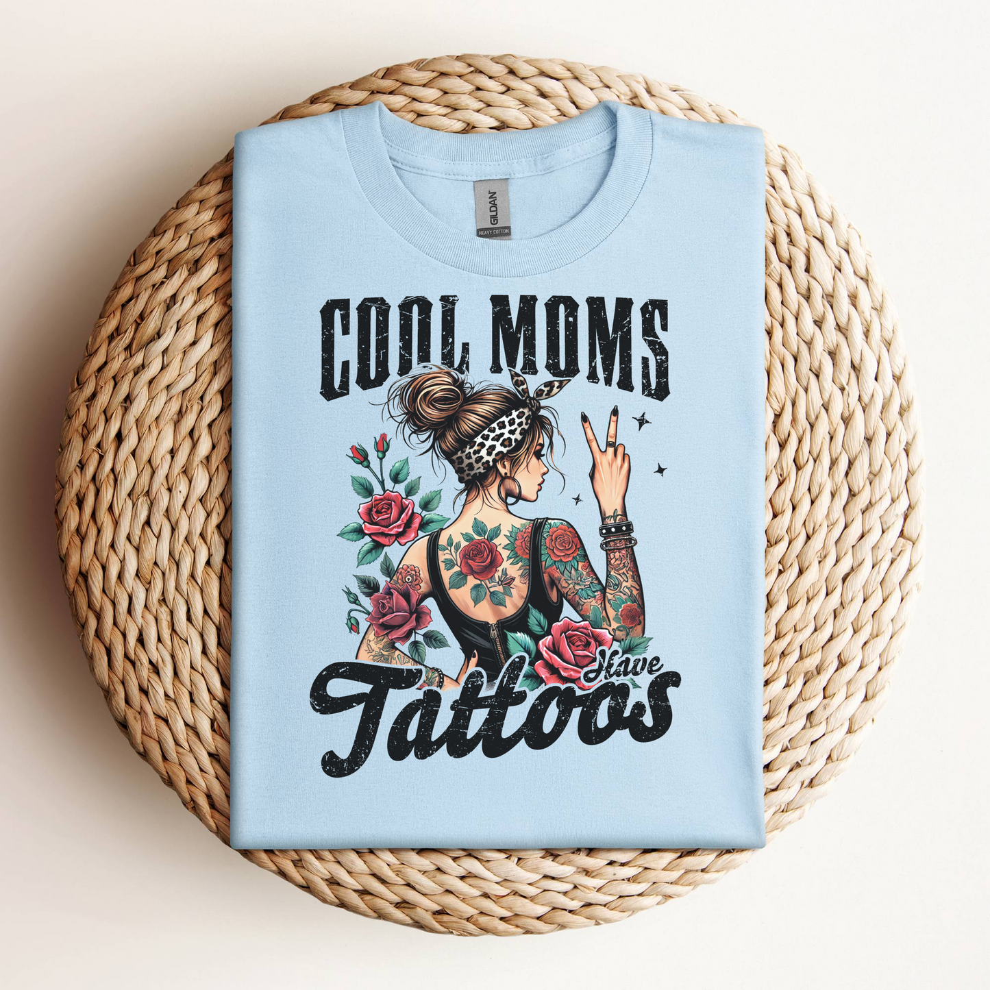Cool Moms Have Tattoos Tee & Hoodie