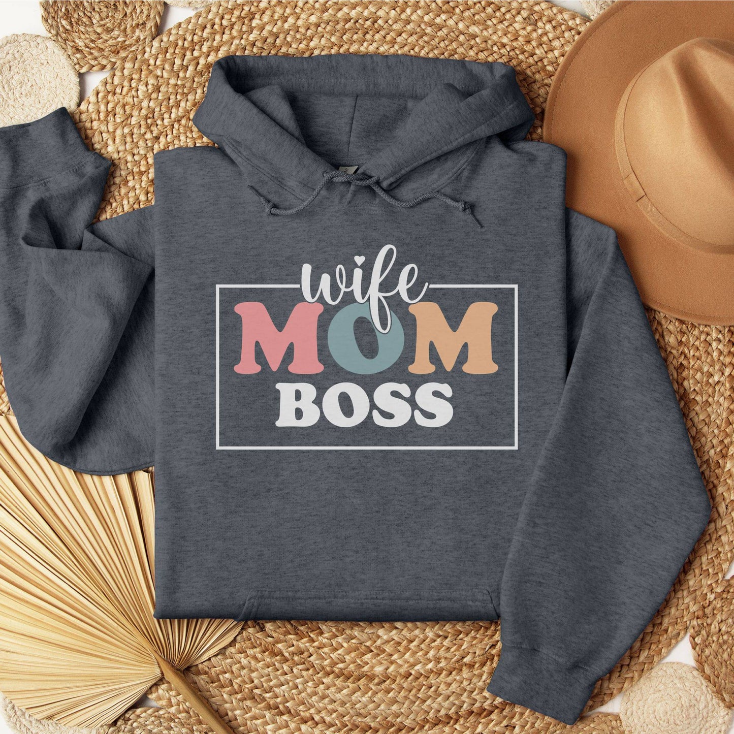 Wife - Mom - Boss Hoodie