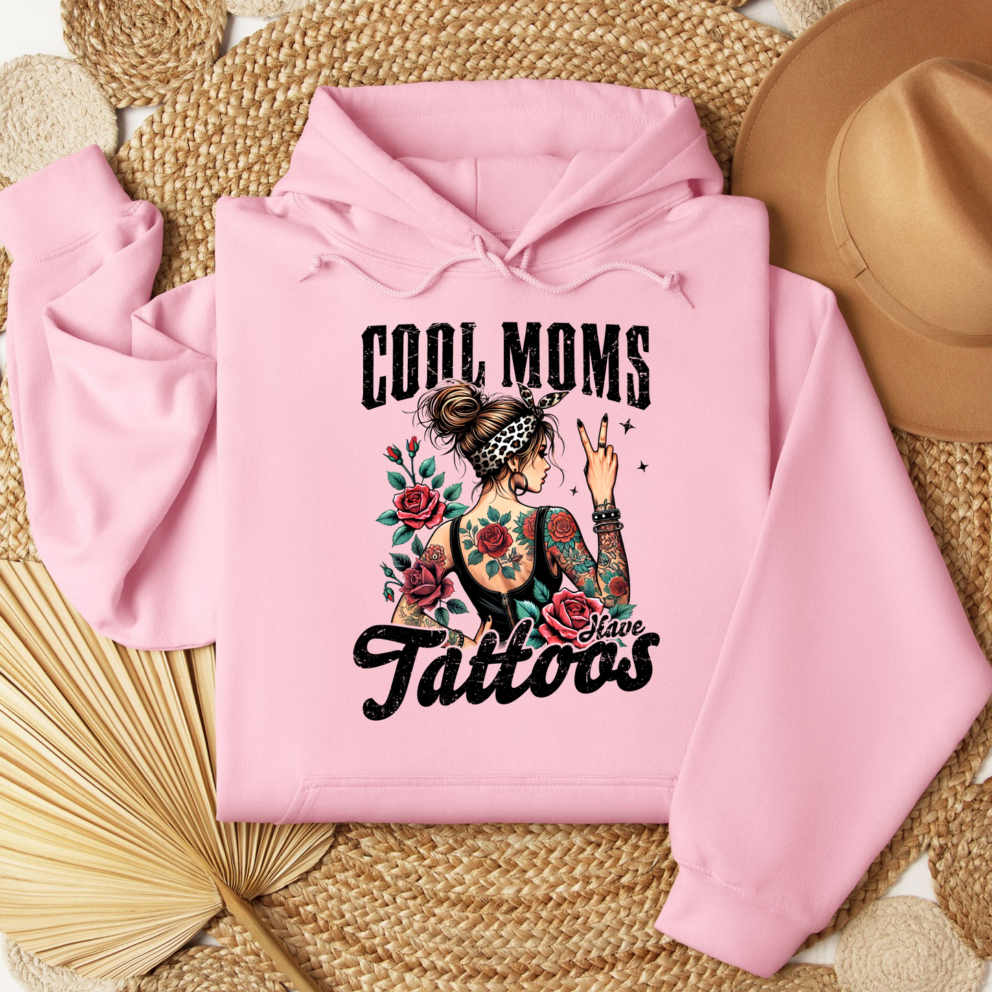 Cool Moms Have Tattoos Tee & Hoodie