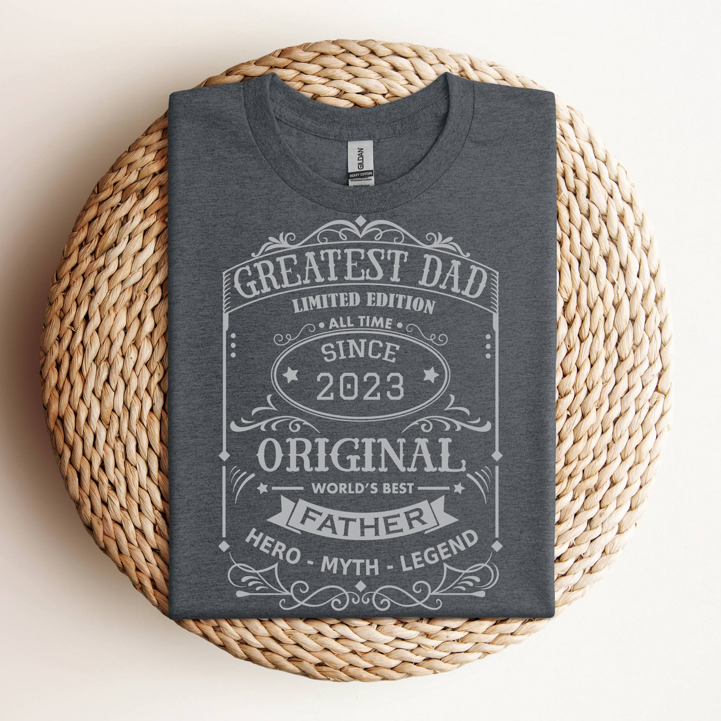 Personalized Greatest Dad EST Year