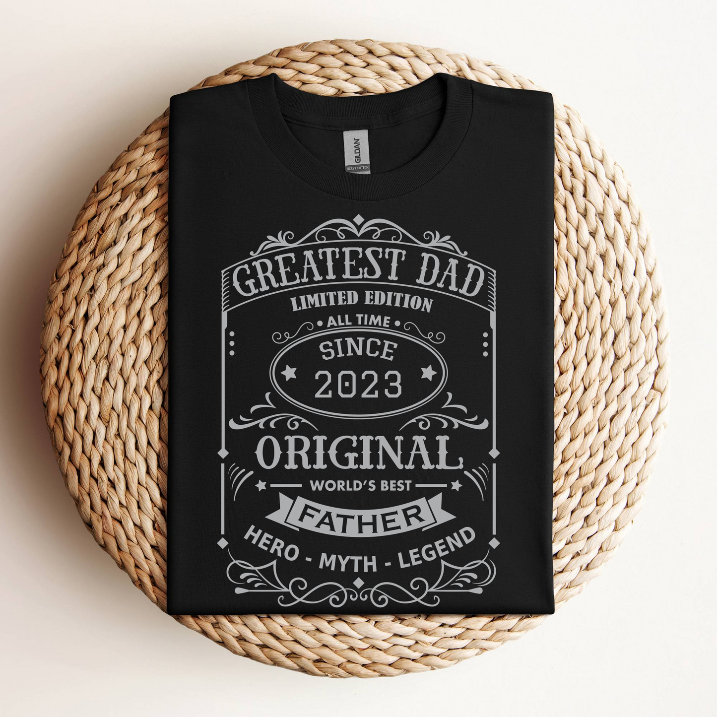 Personalized Greatest Dad EST Year
