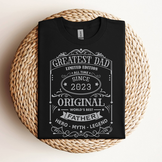 Personalized Greatest Dad EST Year