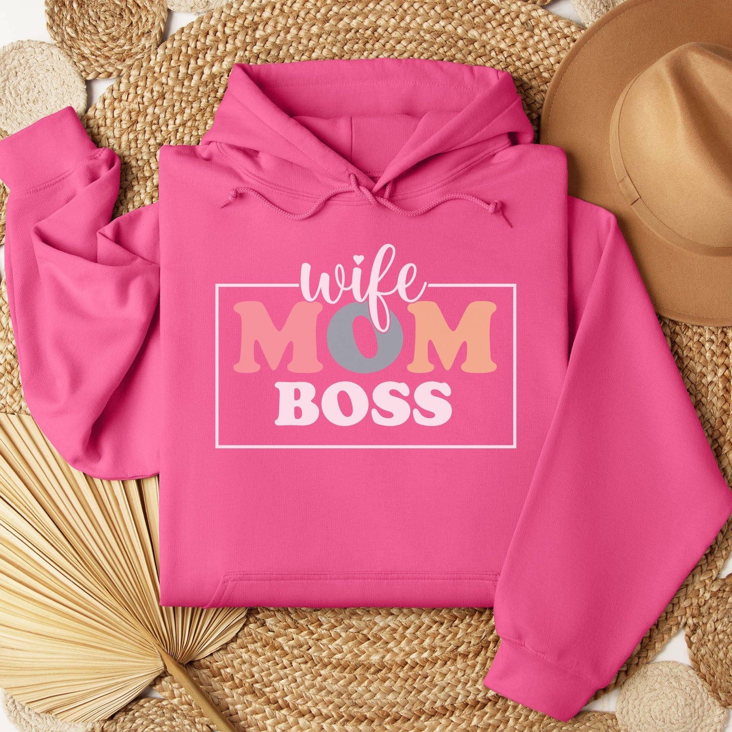 Wife - Mom - Boss Hoodie