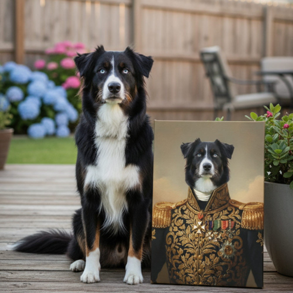 The General Custom Pet Portrait
