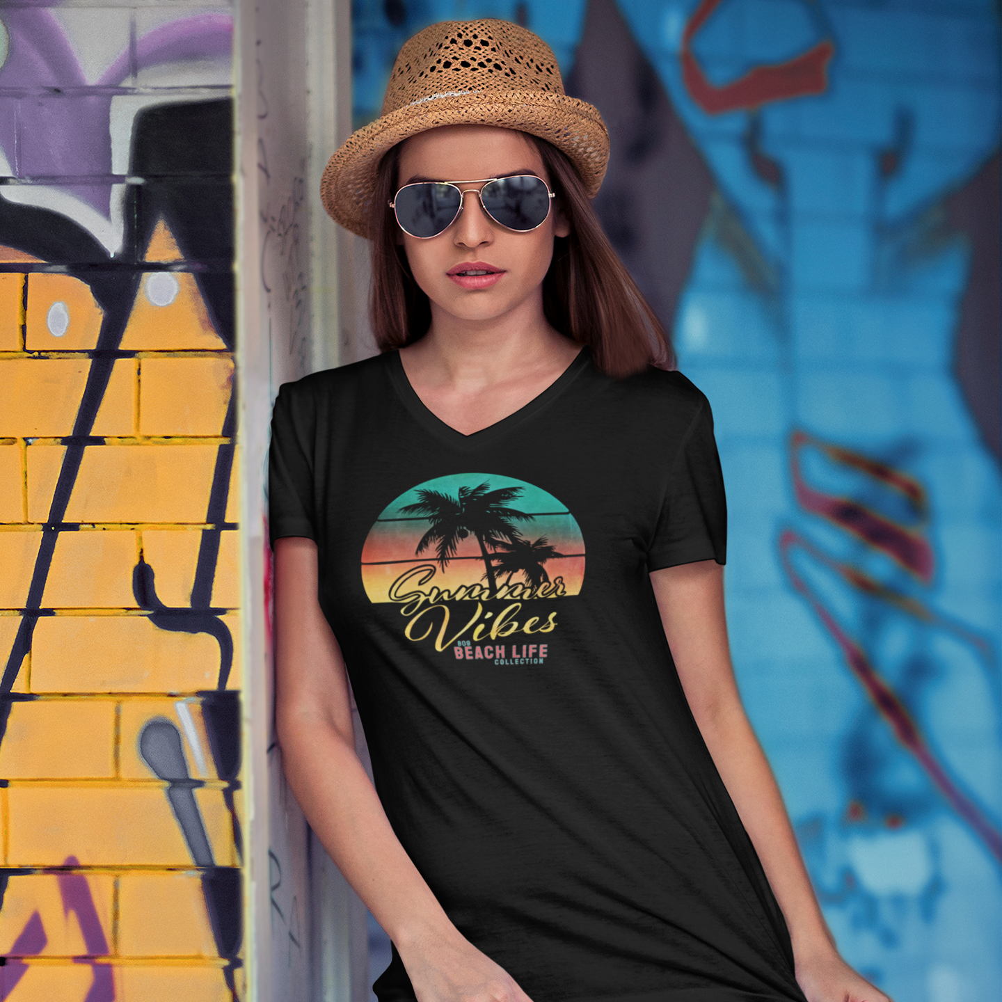 Ladies BeachLife809 T-Shirt