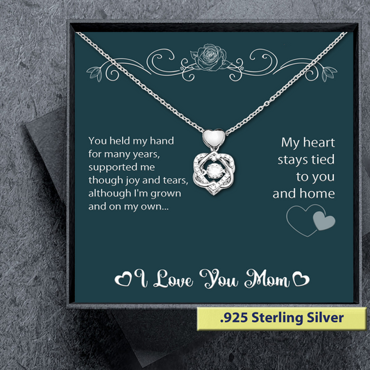 Love You Mom Gift - Heart Knot