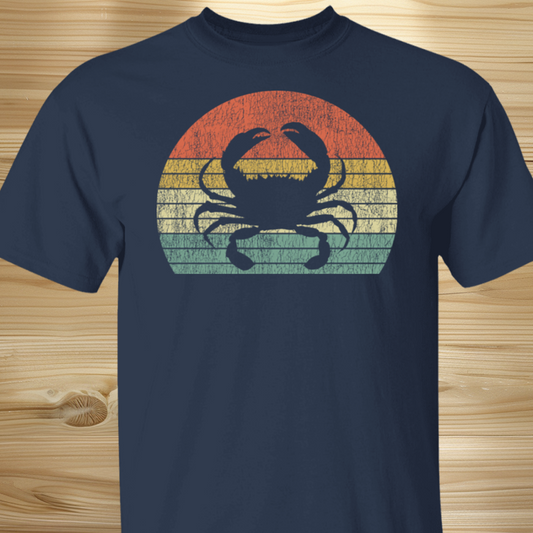 Vintage Crab Distressed T-shirt