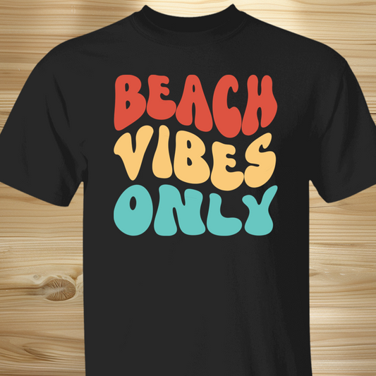 Retro Groovy Beach Vibes T-Shirt
