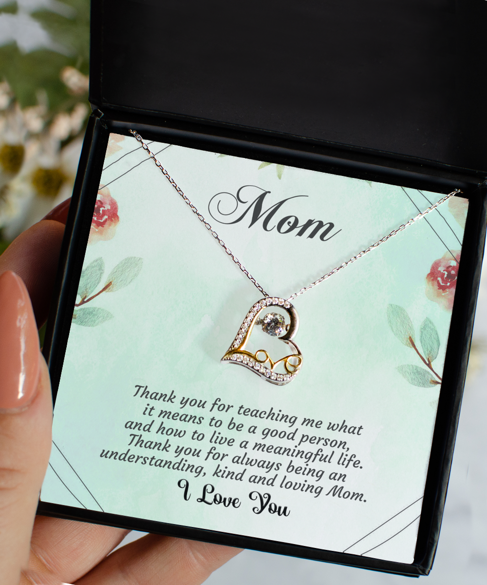 Mom Gift - Heart Necklace