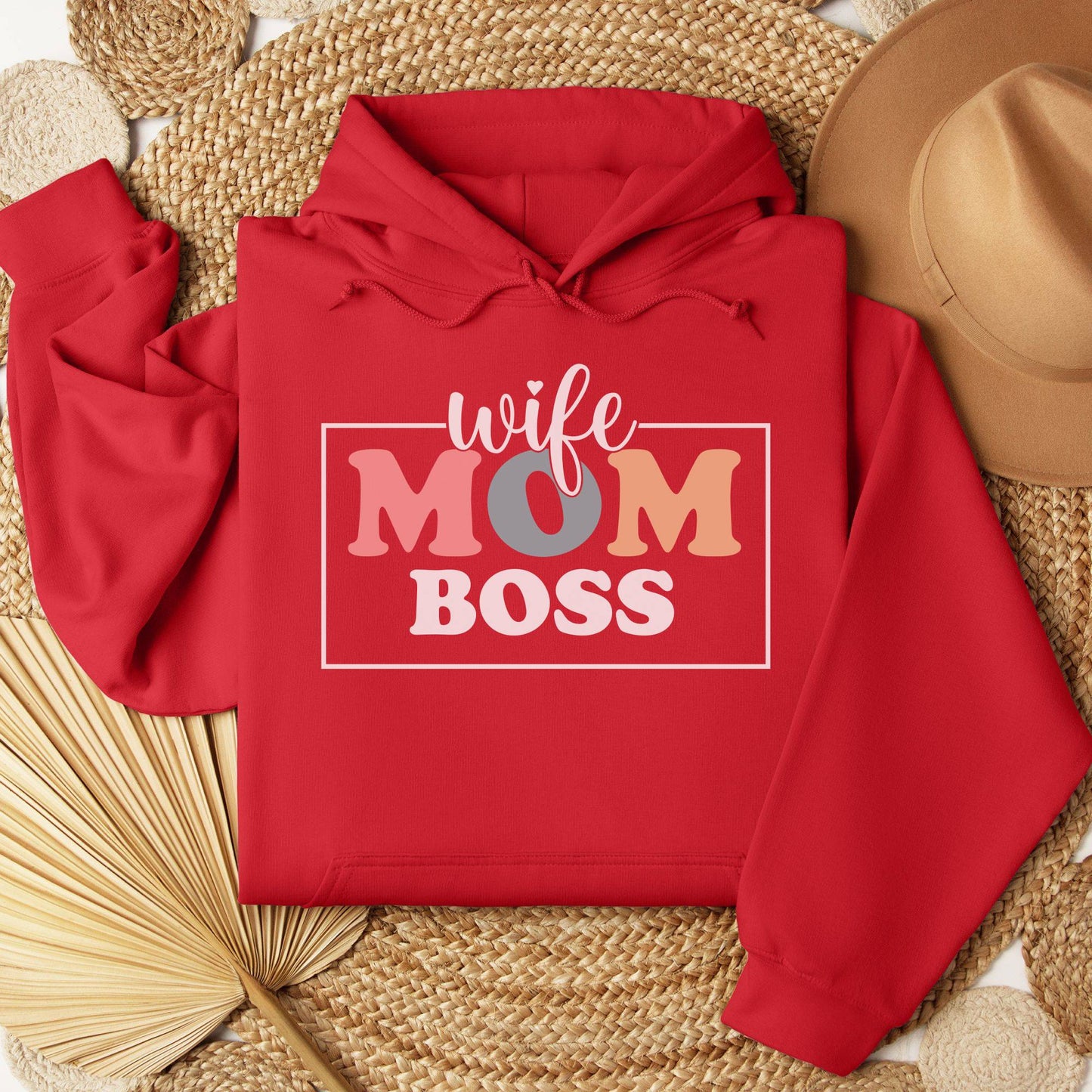 Wife - Mom - Boss Hoodie