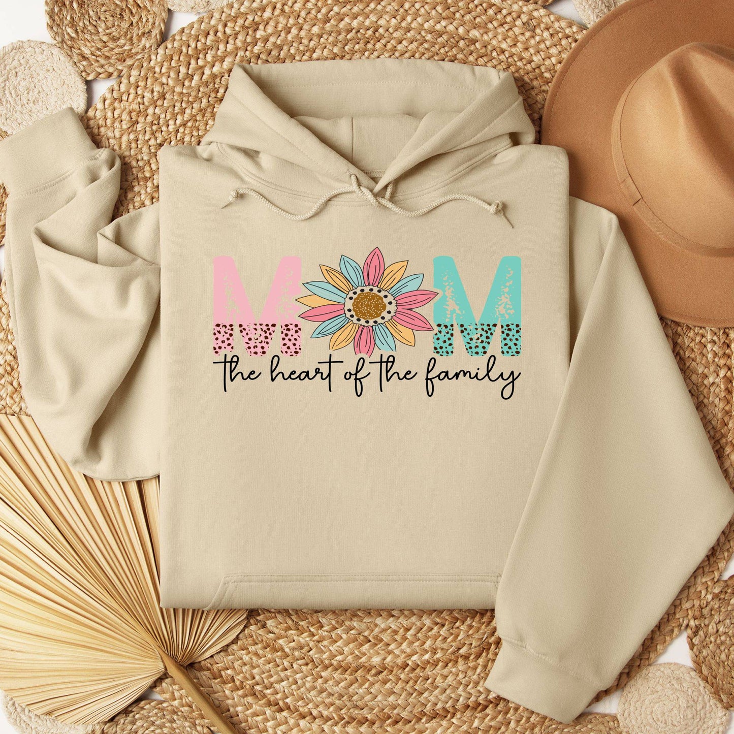 Mom Heart of the Family Hoodie