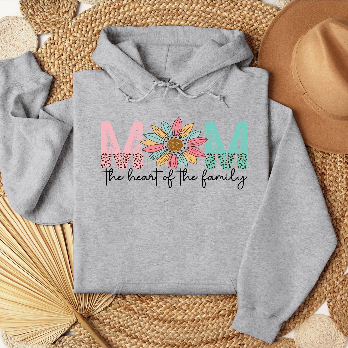 Mom Heart of the Family Hoodie