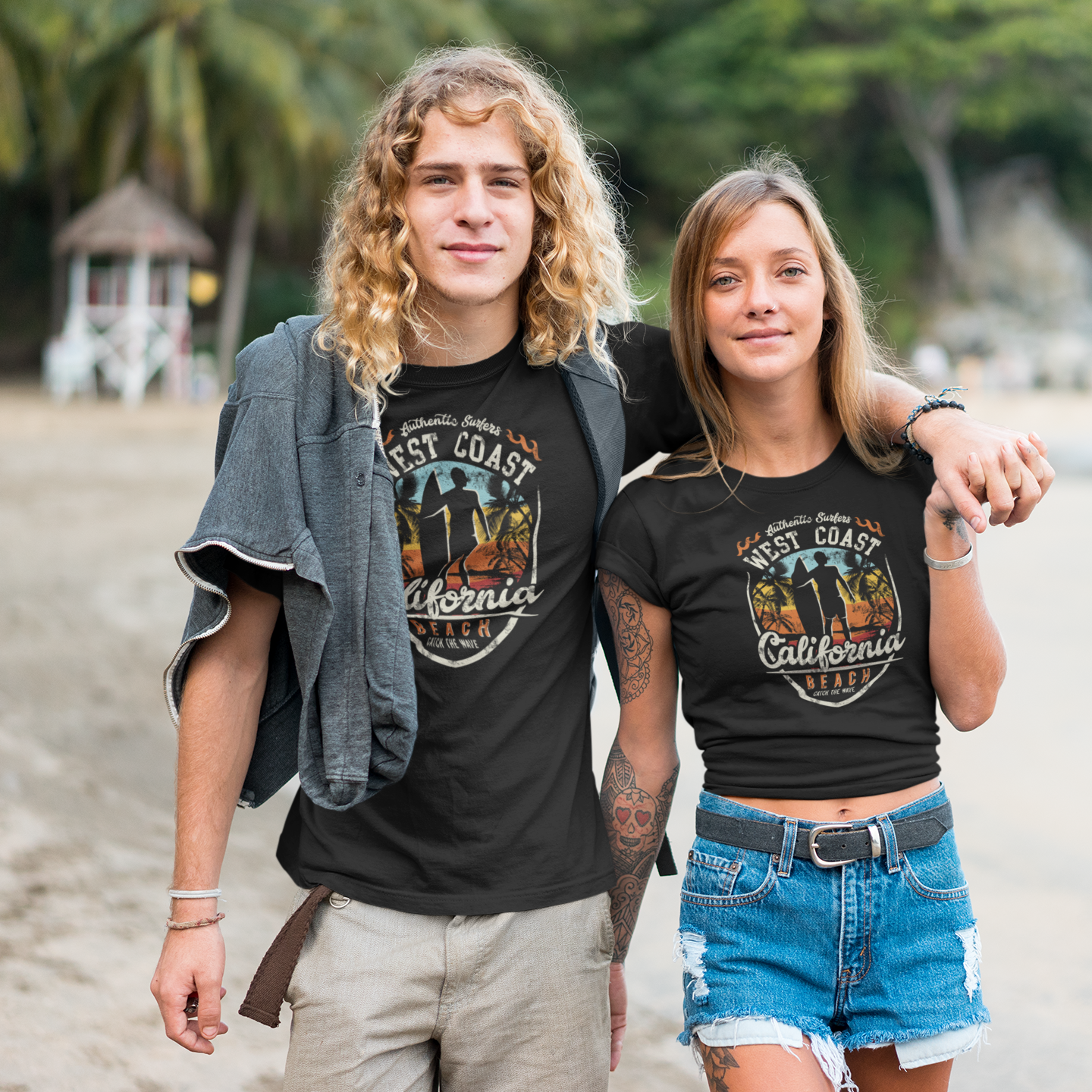 West Coast Surfing T-Shirt