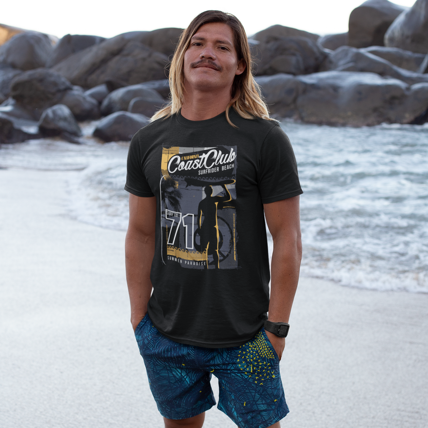Coast Club Surf Rider T-Shirt