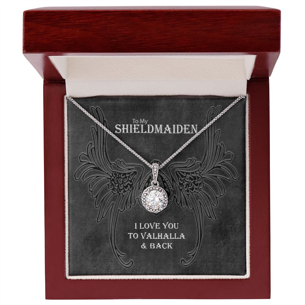 Nordic ShieldMaiden Necklace Pendant