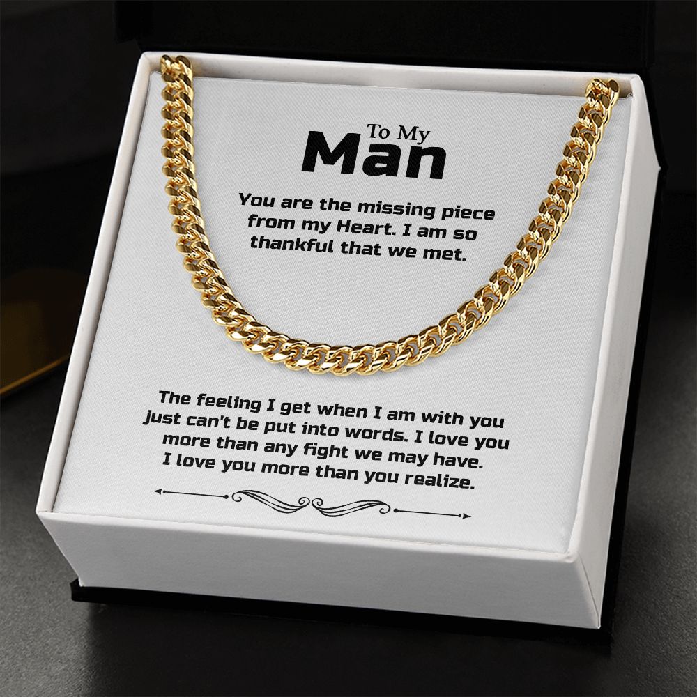 Boyfriend Gift Cuban Chain