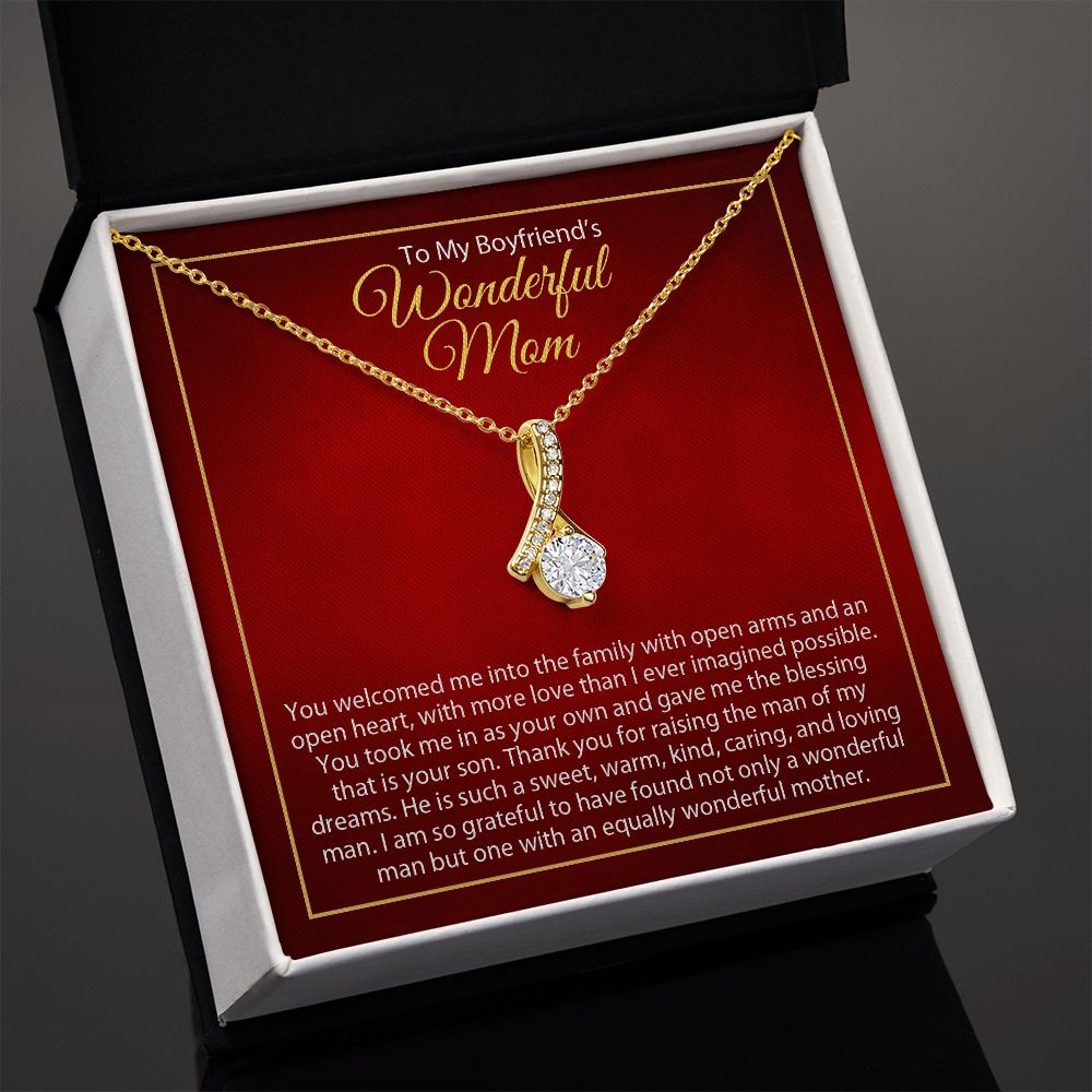 Boyfriend's Mom Gift Necklace