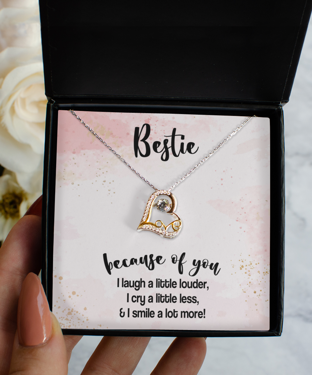 Best Friend Gift - Heart Necklace