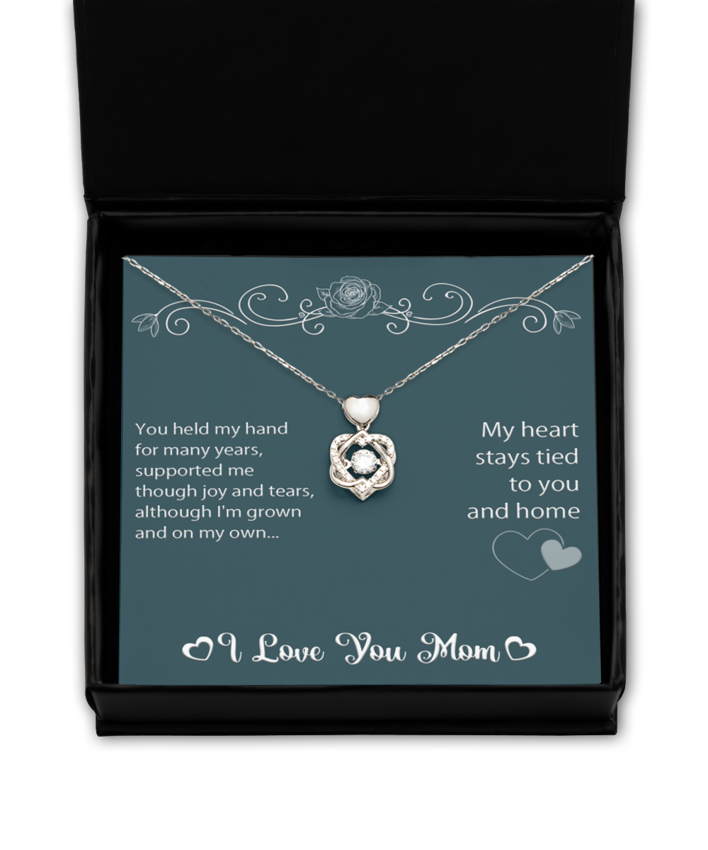 Love You Mom Gift - Heart Knot
