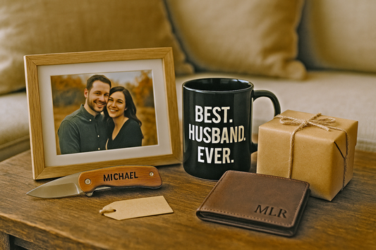 What Gifts Would Your Husband Actually Like To Receive? Discover Personalized Gifts That Will Make Him Smile!