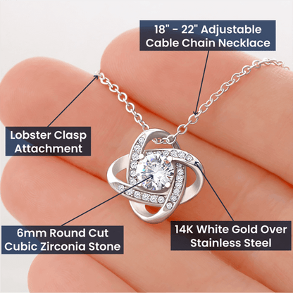 To My Wife - First Hello Personalized Necklace