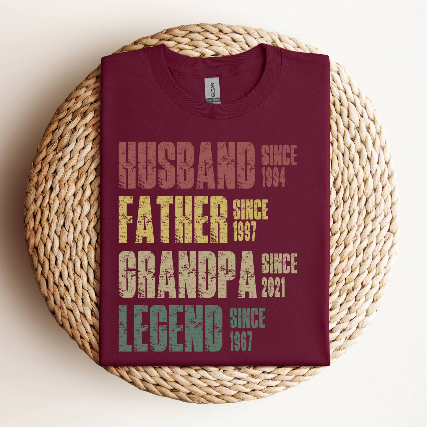 Husband Father Grandpa Legend
