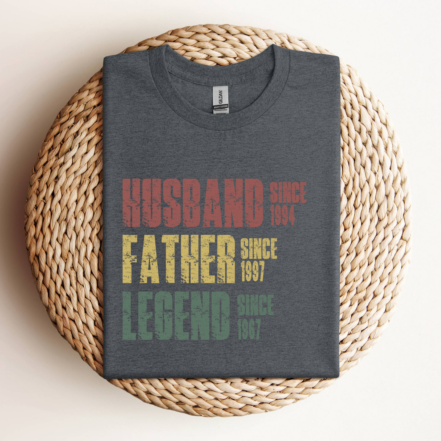 Husband Father Legend Tee