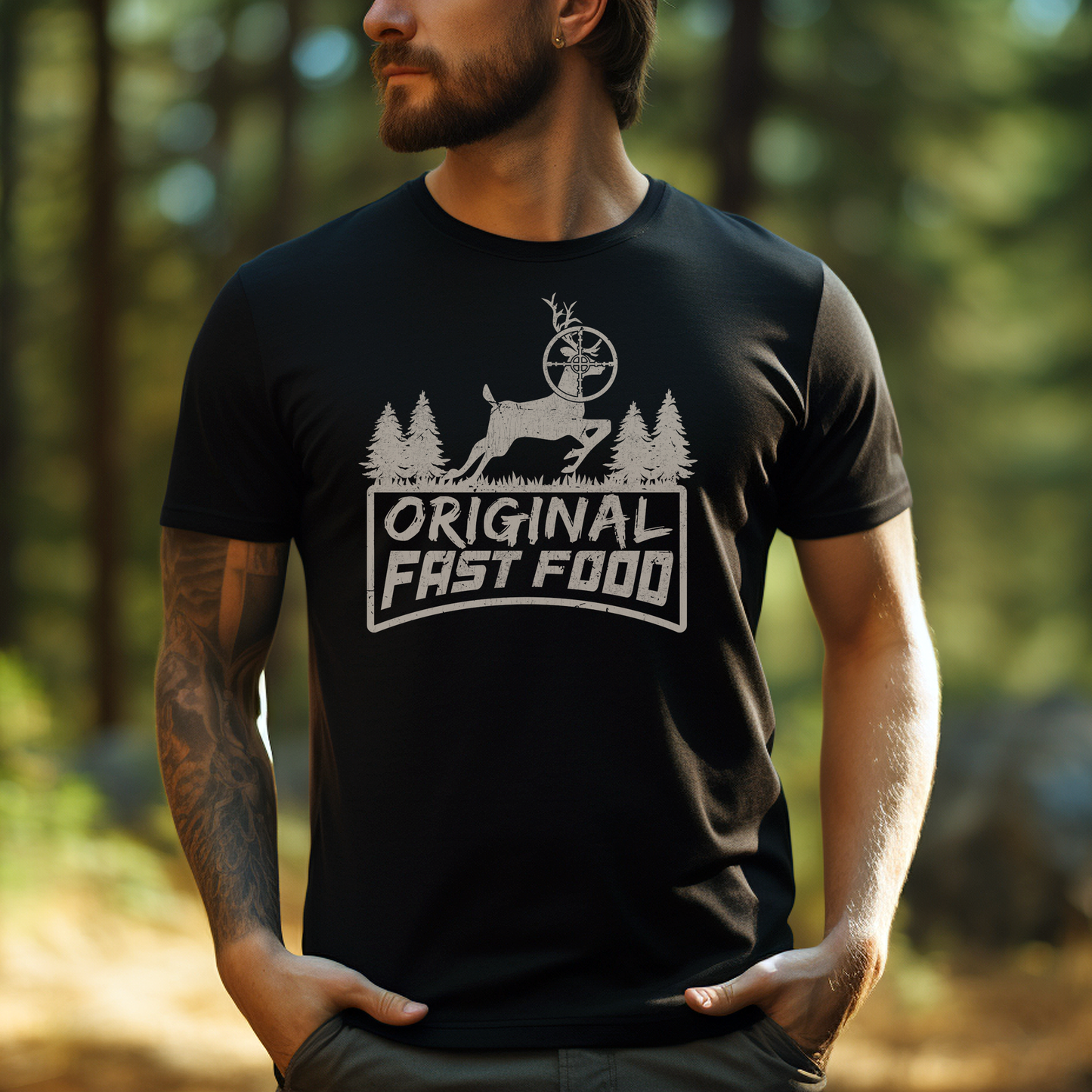 Hunting T-Shirt Gift For Dad
