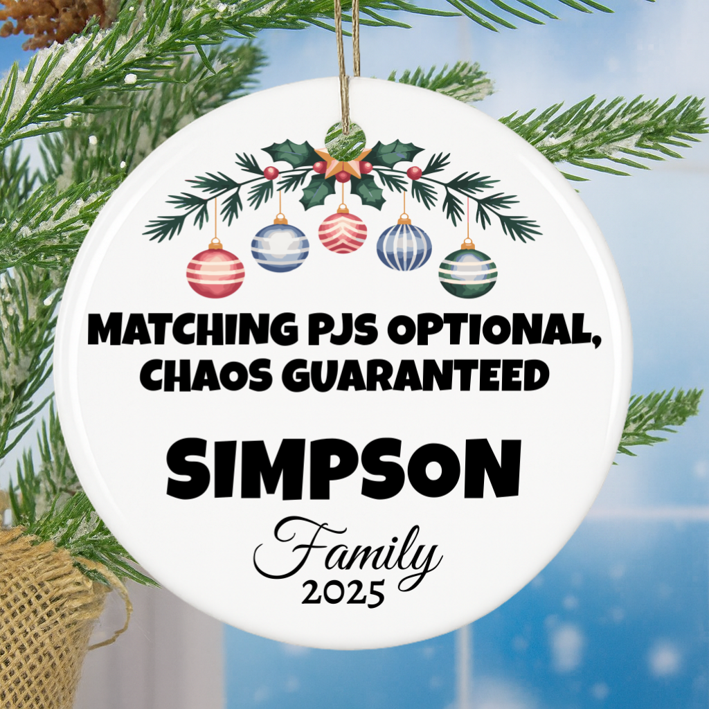 Family Christmas Ornament