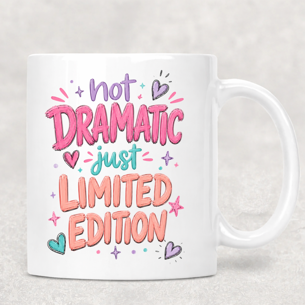 Personalized Sassy Girl - Not Dramatic Just Limited Edition