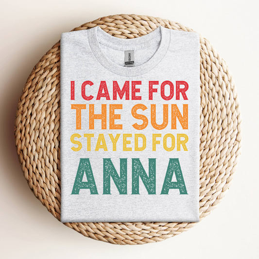 I Came for the Sun, Stayed for Personalized