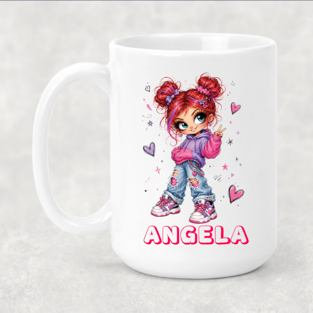 Personalized Sassy Girl - Not messy just creatively arranged