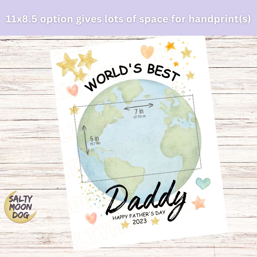 Father's Day Handprint Art For Dad