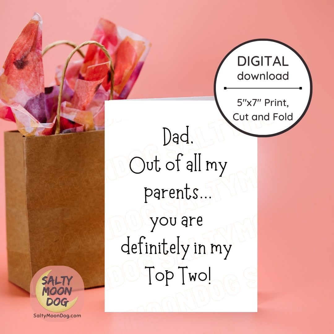 Funny Card For Dad