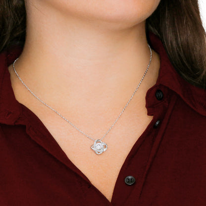 Personalized Forever Love Necklace for Wife Anniversary Gift