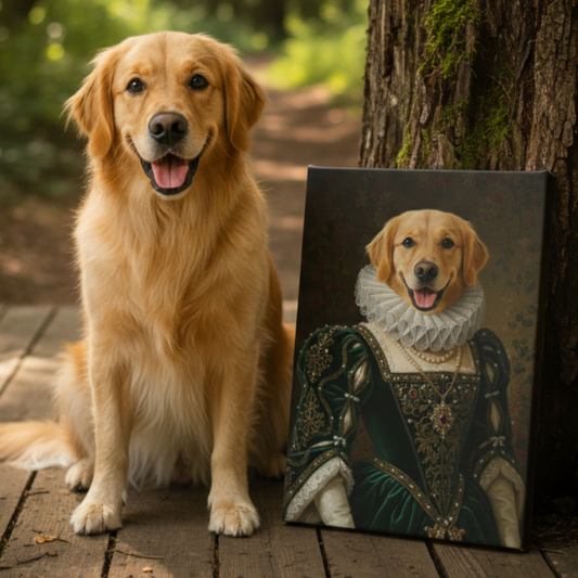 Noble Lady Pet Portrait