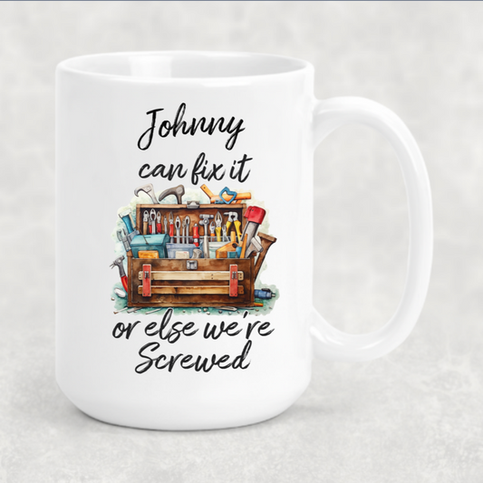 Personalized Handyman Mug