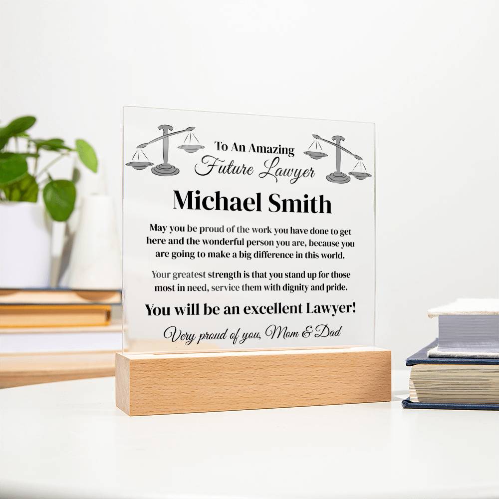 Future Lawyer Graduation Gift