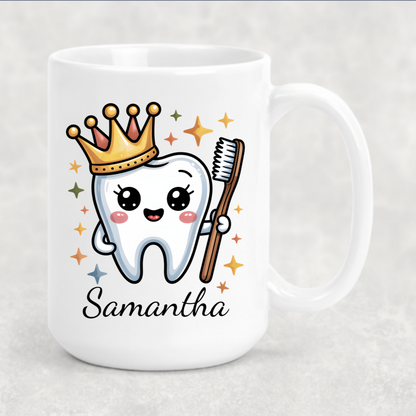 Personalized Dental Hygiene Mug