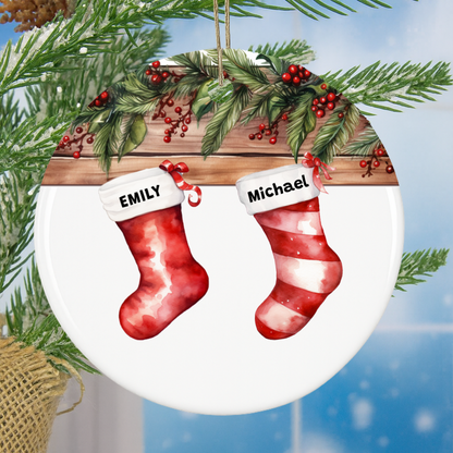 Family Stocking Ornament